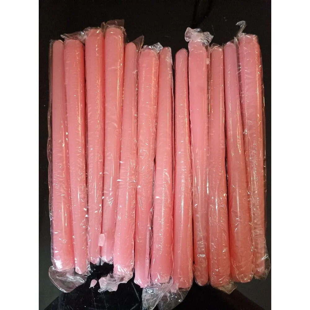Box of 12 Laskey Dripless Taper Candles 9 1/2